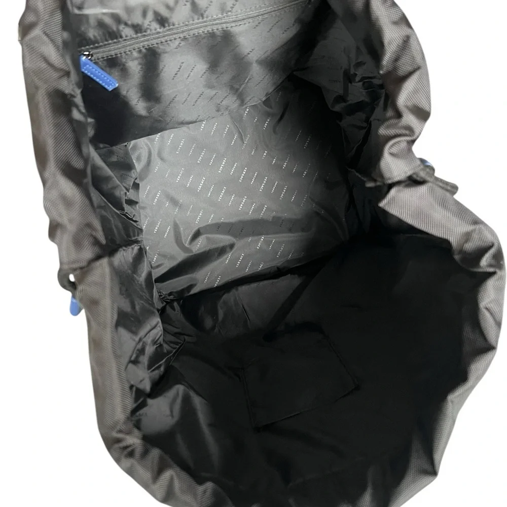 Versace Black and Blue Men's Backpack/Rucksack, new without tags
